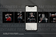 MADNESS - Instagram Template+Storis, a Social Media Template by Dirtytemp Studio (Thumbnail 4 of 5)