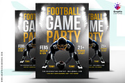 Football Flyer, a Flyer Template by GraphicDiamonds (Thumbnail 1 of 6)