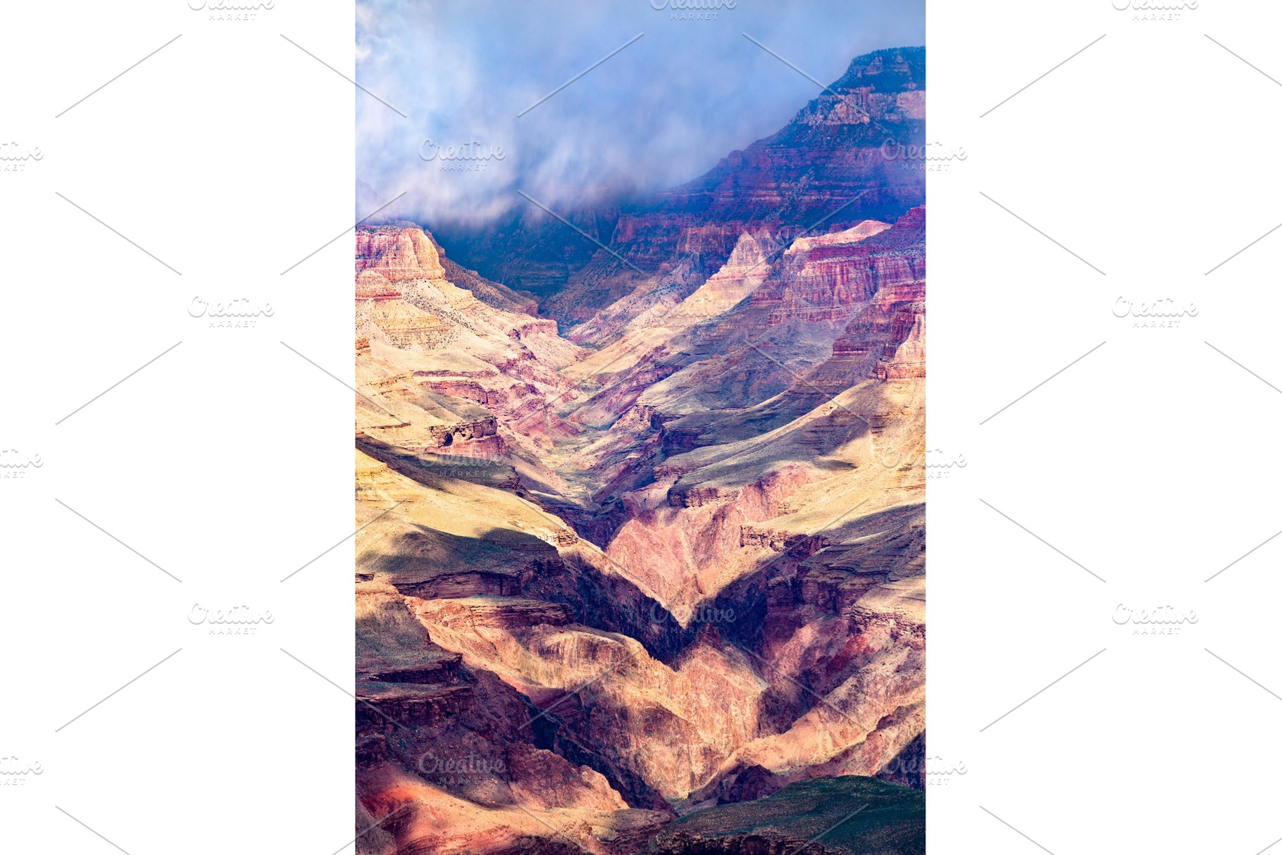 Landscape of the grand canyon in featuring grand, canyon, and arizona, a Nature Photo by Leonid Andronov