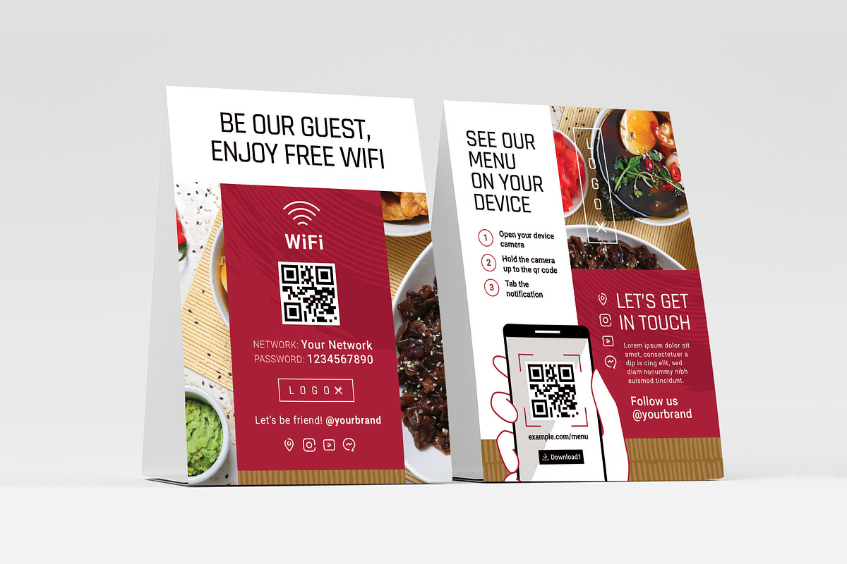 QR Code Flyer Templates Vol.7, a Flyer Template by BrandPacks