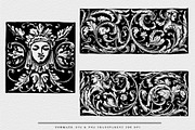 Vintage Frames & Ornaments Designs, a Decorative Illustration by Century Library (Thumbnail 6 of 7)