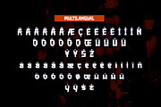 AKUMARU - Japanese style font, a Font by twinstd (Thumbnail 9 of 10)
