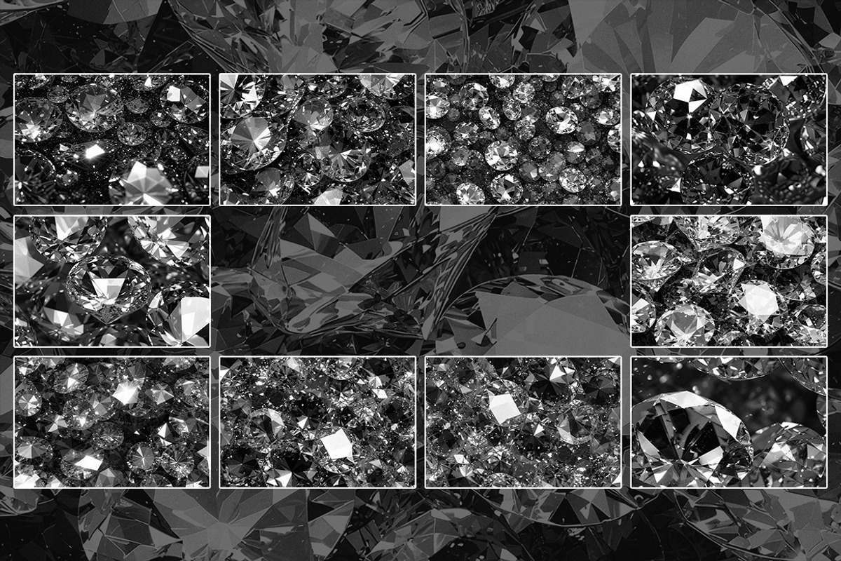 Diamond Reflection Overlays, a Texture Graphic by Partikusi Design