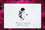 Plants & People: Vector Line Art, a Person Illustration by natahamilton (Thumbnail 15 of 15)