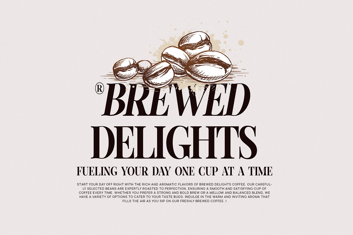 Heluna Elegant Serif Font Typeface, a Serif Font by Perfectype (Photo 3 of 7)