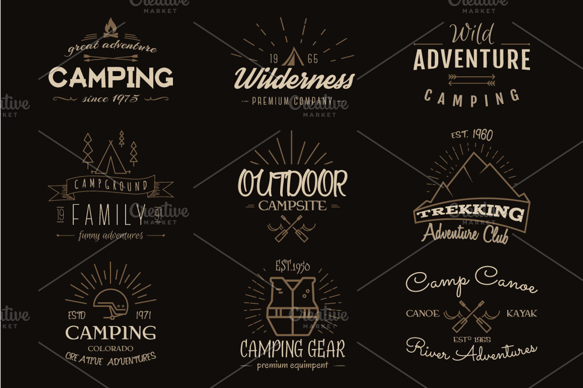 70% OFF Adventure Graphics Pack, a Branding & Logo Template by JeksonGraphics (Photo 14 of 16)