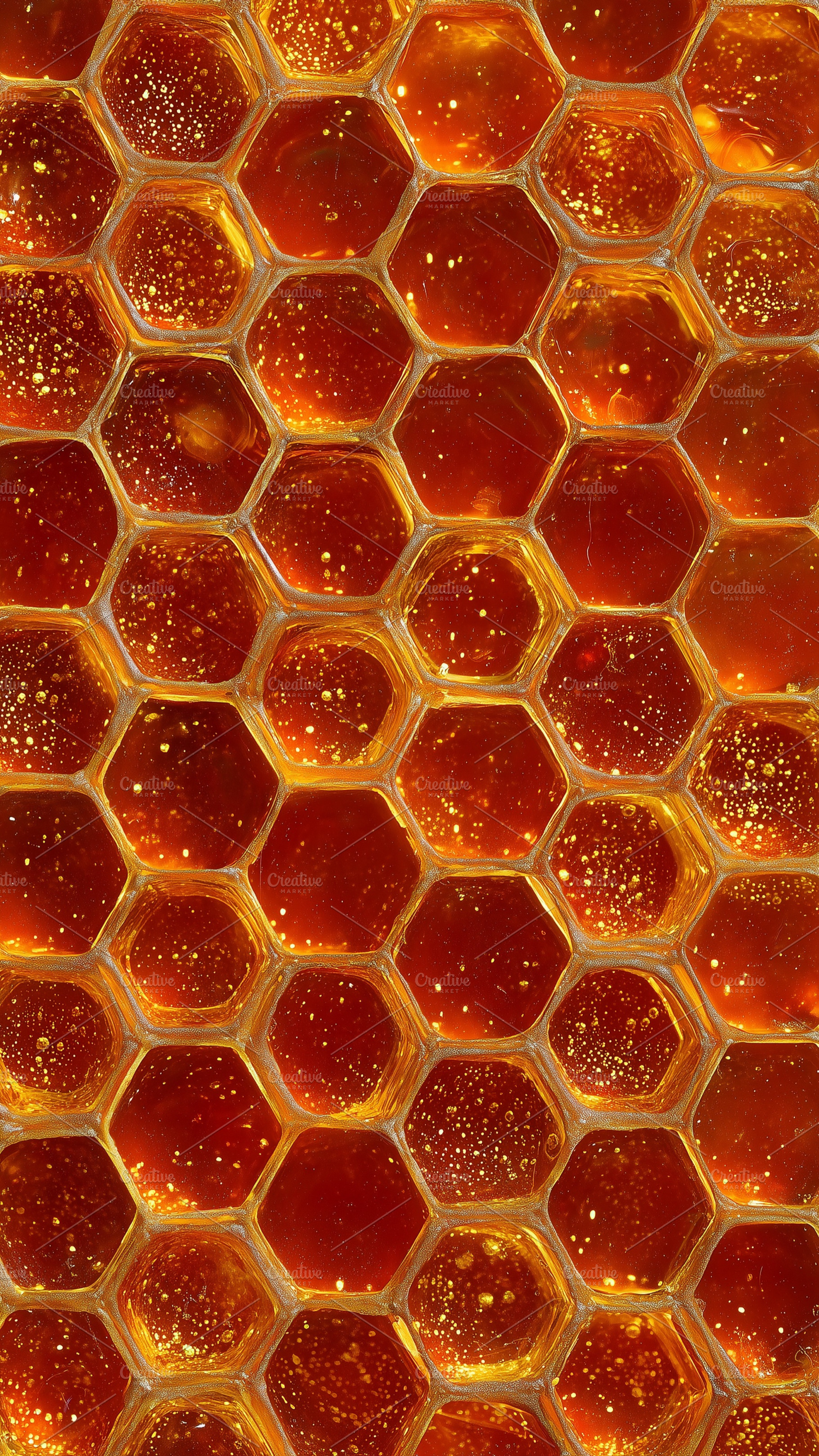 Raw honeycomb texture, a Food & Drink Photo by Mockup Bureau