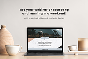 Webinar & Course Slide Deck, a Presentation Template by Studio Soluna (Thumbnail 2 of 13)