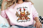 Everything's Fine Christmas PNG, a Seasonal Illustration by Daily.Designs (Thumbnail 3 of 5)
