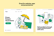Fincer Fintech Illustrations, a Finance Illustration by Welovegraphics (Thumbnail 4 of 7)