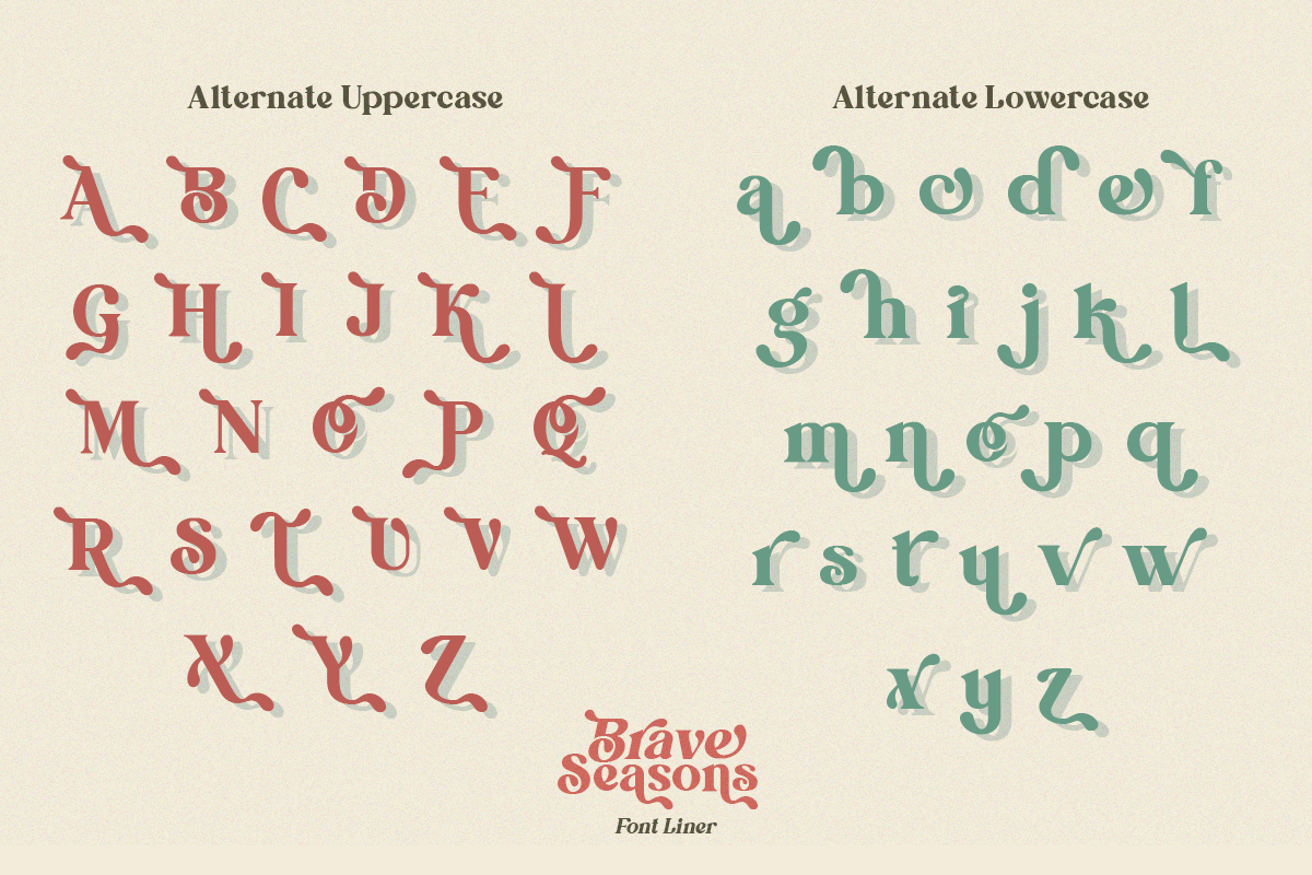Brave Seasons - Modern Serif Font, a Serif Font by Font Liner (Photo 12 of 14)