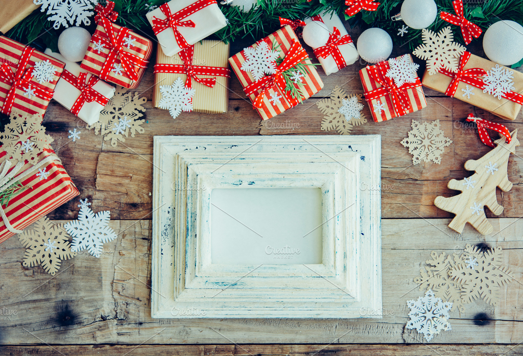 Christmas background featuring background, xmas, and vintage, a Holiday Photo by Abstract Vanilla