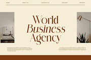 Dinamic Elegant Serif Typeface, a Serif Font by Alfinart (Thumbnail 2 of 8)