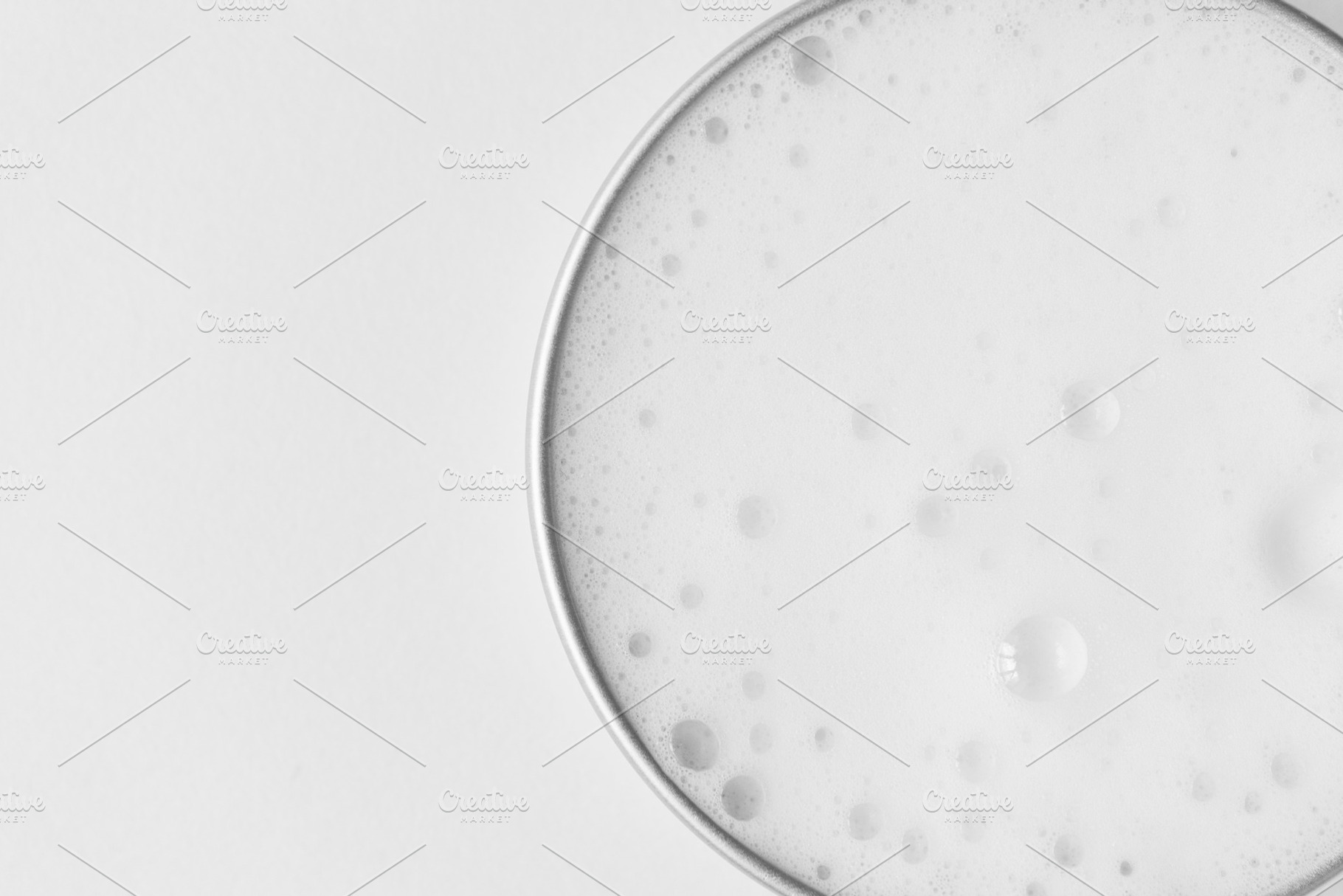 White foam bubble from soap close up, a Beauty & Fashion Photo by Olha Kozachenko
