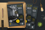 Home Decor Interior Sale Flyer, a Flyer Template by Boostock (Thumbnail 2 of 4)