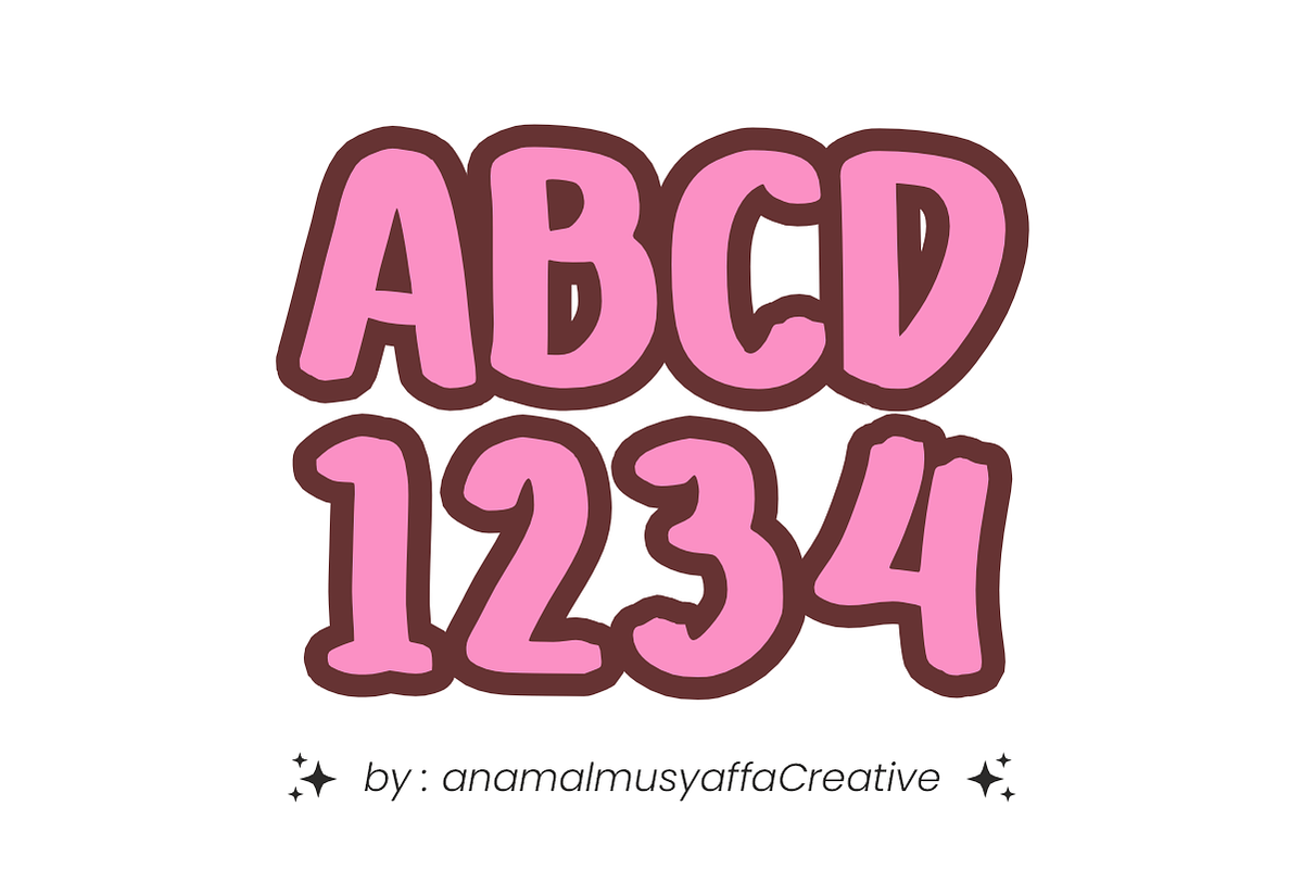 Fancy Styles - Kids Display Font, a Handwritten Font by KiddoGlyphs Studio (Photo 4 of 4)