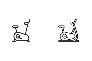 Modern stationary bikes designed for, a Sport Illustration by ZinetroN