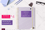 Weekly Calendar | InDesign Template, a Stationery Template by Planner Templates (Thumbnail 6 of 23)