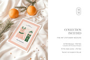 Festive Season Christmas Card Mockup, a Product Mockup by Muse Mockups (Thumbnail 3 of 15)