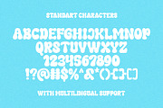 Baldock Retro Font, a Sans Serif Font by Rillatype (Thumbnail 9 of 9)
