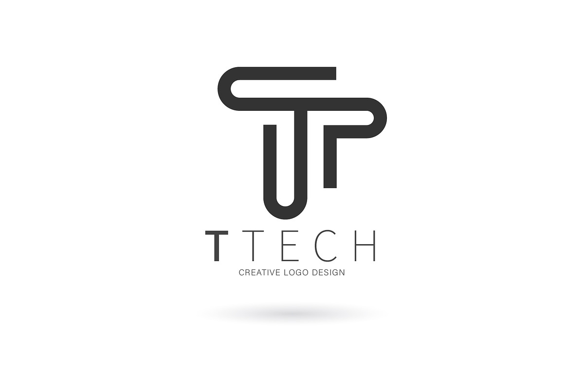 T letter logo, a Branding & Logo Template by Logocreative (Photo 2 of 3)