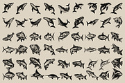 340 Sea Creatures illustrations, an Animal Illustration by Nocturnal Wolf (Thumbnail 8 of 15)