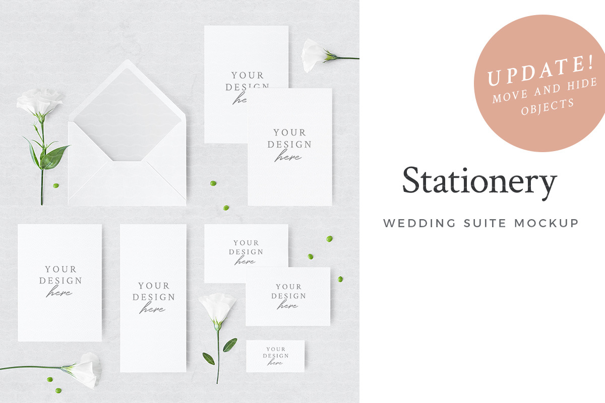 Wedding Suite Mockup, a Print Template by Lena Zakharova (Photo 1 of 4)