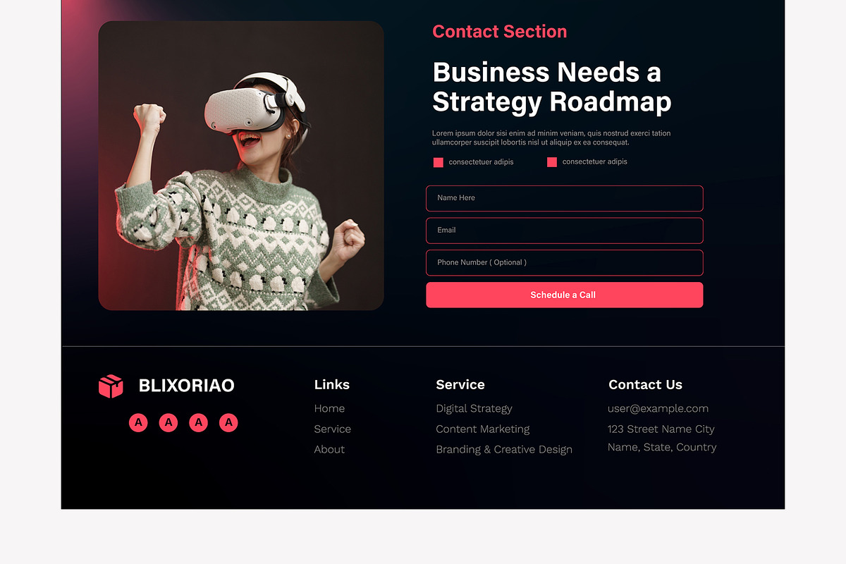Business Agency Landing Page Design, a Landing Page Template by MightyDesign (Photo 6 of 9)