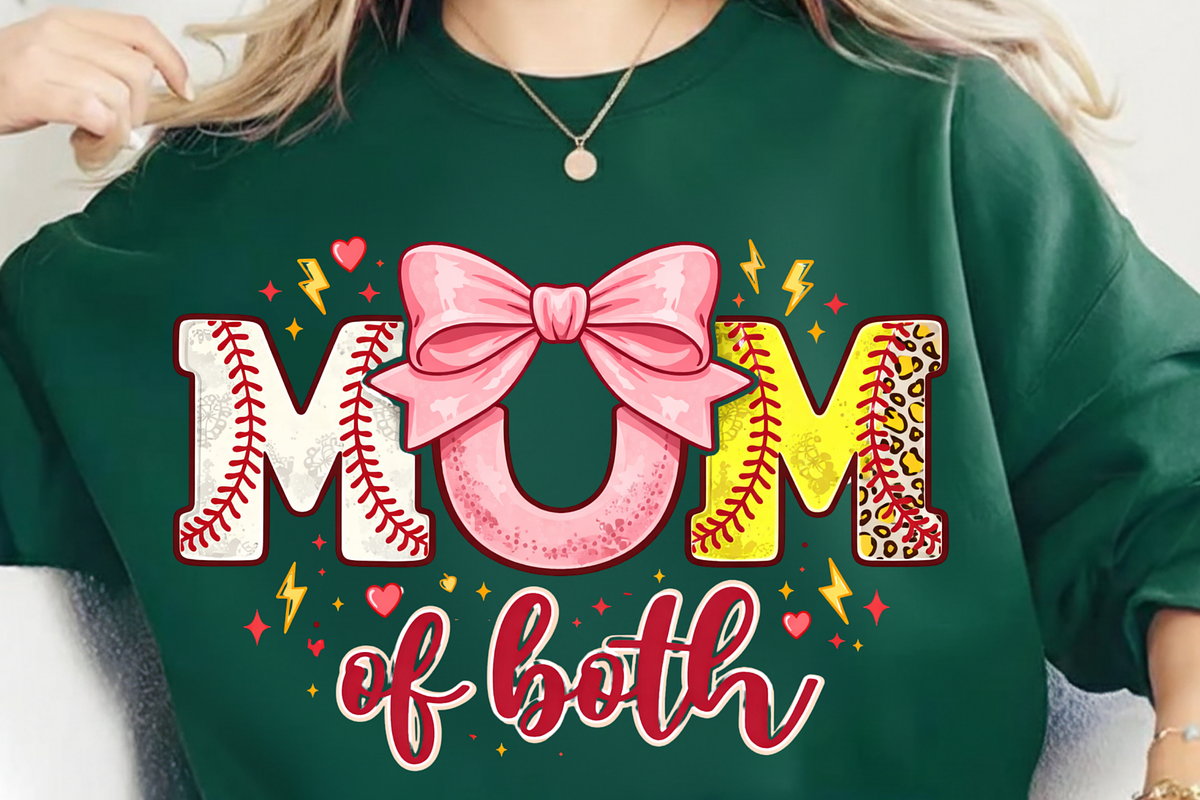 Mom Of Both Baseball Softball PNG, a Graphic by Vector Portal (Photo 9 of 9)
