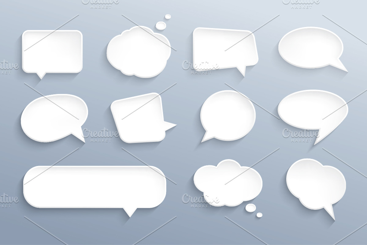 Speech Bubbles preview 2