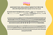 More Vibes – Fun & Groovy Font, a Sans Serif Font by Variatype (Thumbnail 6 of 6)