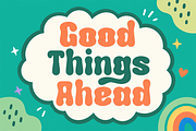 Buchy Kids - Playful Groovy Font, a Serif Font by Font Liner (Thumbnail 2 of 10)