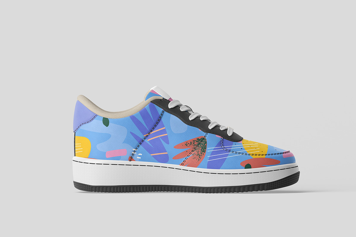 Sneakers Air Force Mockup, a Merchandise Mockup by GraphicVil (Photo 6 of 9)