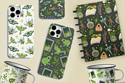 Goblincore seamless pattern, an Illustration by SecondOfJuly (Thumbnail 4 of 7)