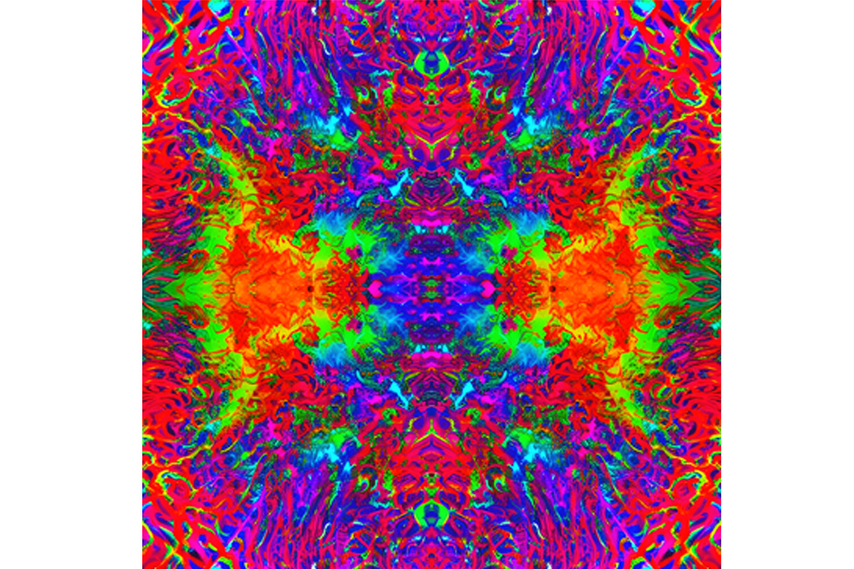 Psycho Ink  Seamless Repeat, a Pattern Graphic by Sharon Schwalbe