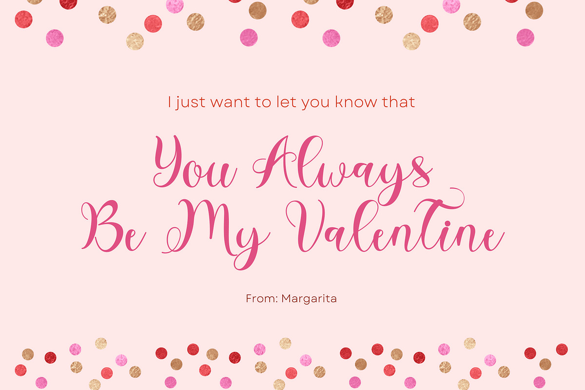 Lovely Style, a Script Font by Yoga Letter (Photo 5 of 8)