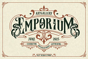 Jamesoon Victorian Typeface, a Serif Font by alit design (Thumbnail 3 of 17)