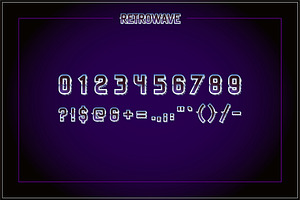 Retrowaver Color OTF Font