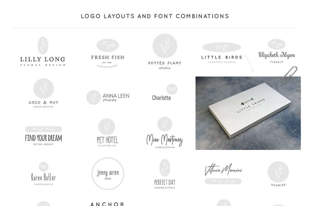 Big Logo Creator for Small Business, a Branding & Logo Template by Mint Air Studio (Photo 7 of 16)