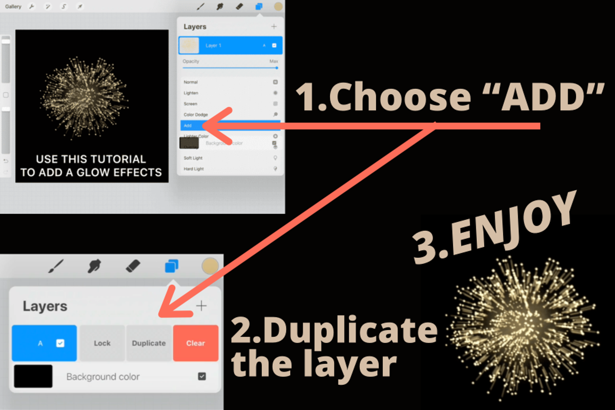 25 Procreate Fireworks Brushes Set, a Brush Add-On by LiuBi Art (Photo 4 of 4)