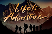 Eagle Horizon, a Handwritten Font by Letterara (Thumbnail 4 of 13)