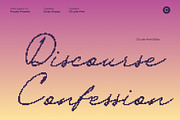 CS Lydia Pixel, a Script Font by Craft Supply Co. (Thumbnail 2 of 8)