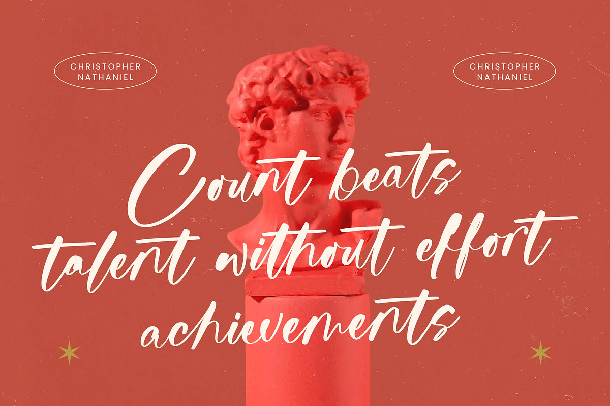 Raituly Chant Modern Handwritten, a Script Font by stylishtype.co (Photo 7 of 20)