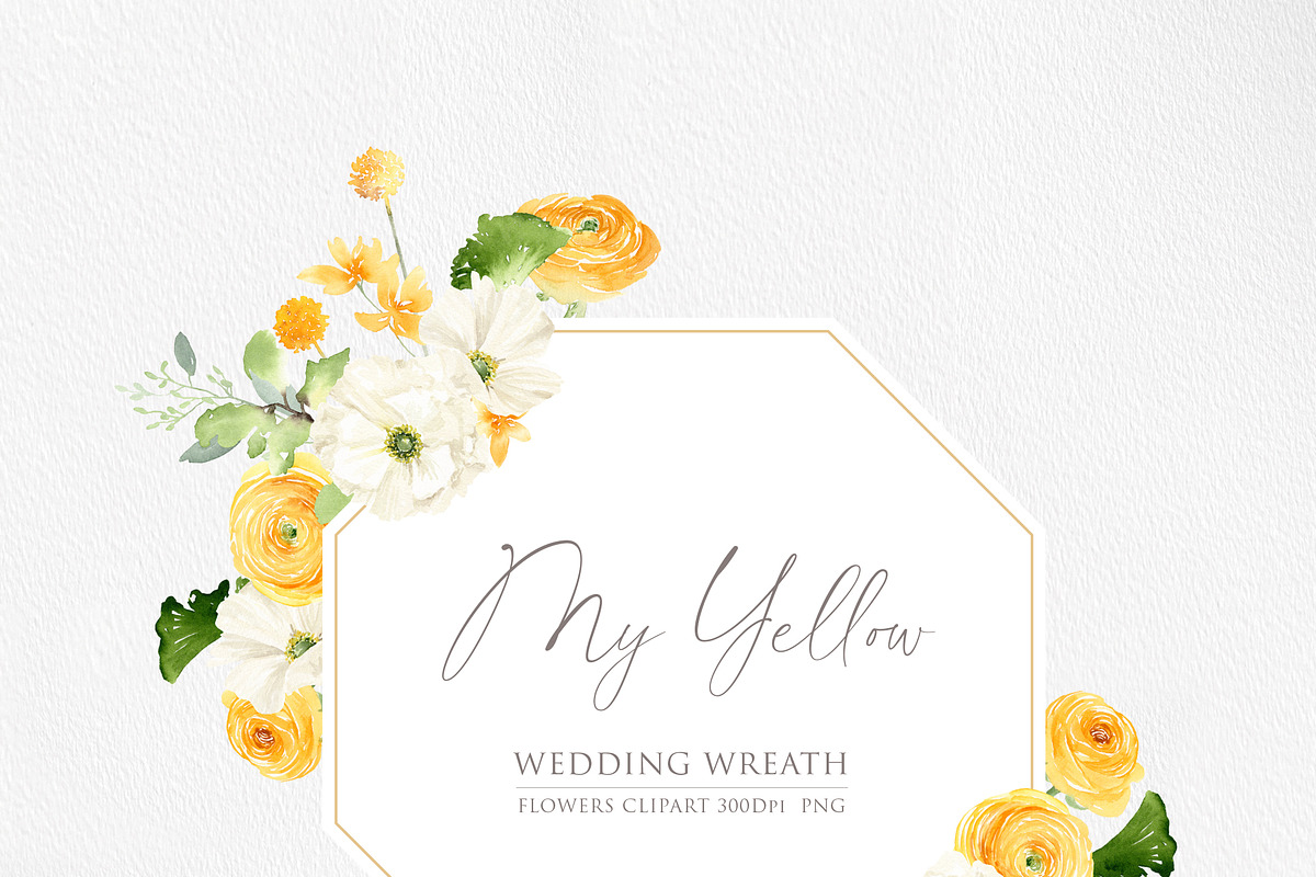 Watercolor Flower - Soft Yellow, an Illustration by Beigetime (Photo 11 of 11)