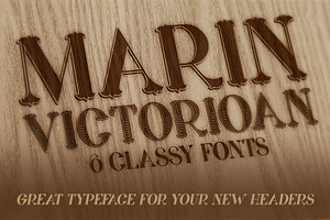 Marin - Victorian Font