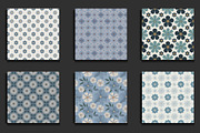 65 Preppy Blue Flowers Patterns, a Pattern Graphic by protabsorkar11 (Thumbnail 4 of 4)