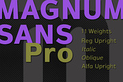 Magnum Sans Pro, a Sans Serif Font by FontMesa (Thumbnail 1 of 5)