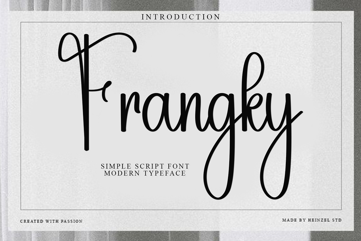 Frangky, a Handwritten Font by FreshTypeINK (Photo 1 of 7)