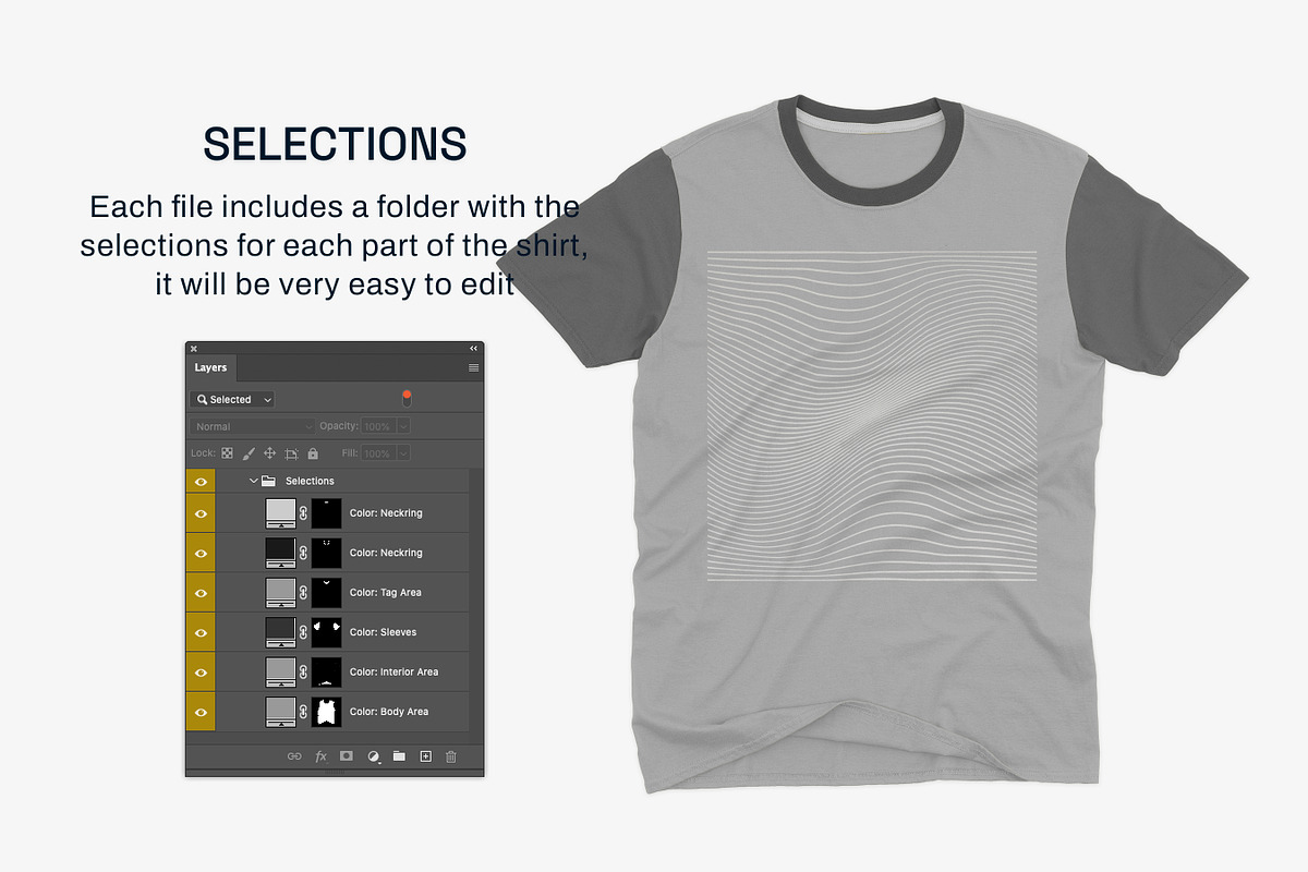 Gildan 64000 T-Shirts Mockups, a Shirt Mockup by GraphicHero (Photo 6 of 9)