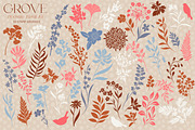 Floral Procreate Brush & Pattern Set, a Brush Add-On by Eclectic Anthology (Thumbnail 2 of 9)